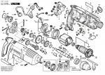 Bosch 0 601 17A 042 GSB 18-2 Percussion Drill 230 V / GB Spare Parts GSB18-2